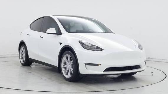 TESLA MODEL Y 2021 5YJYGDEEXMF187636 image
